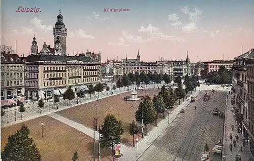 Leipzig, Königsplatz ngl E0231