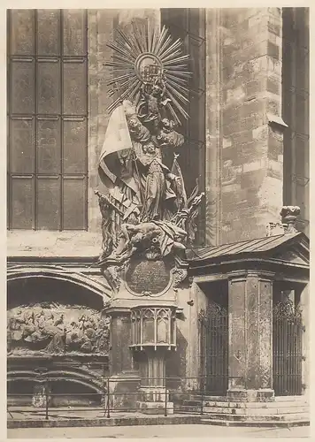 Wien, St.Stephanskirche Kaüistrankanzel ngl E1444