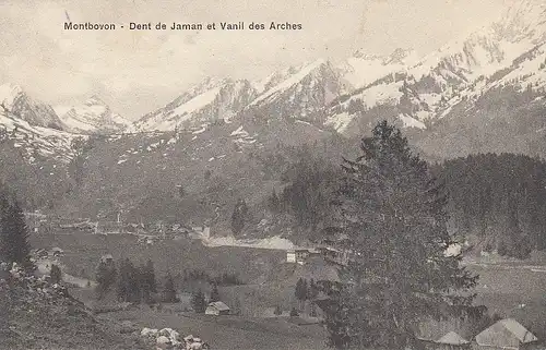 Montbovon, Dent de Jaman et Vanil des Arches gl1907 E0922