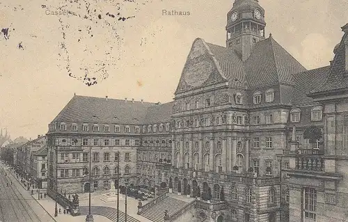 Cassel Rathaus gl1914 E0192