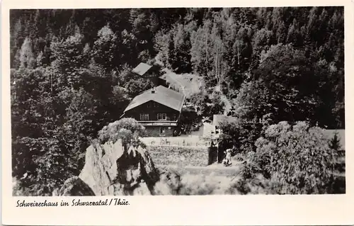 Schweizerhaus im Schwarzatal / Thür. gl1955 158.413