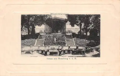 Homburg v.d.H. - Elisabethbrunnen ngl 163.790