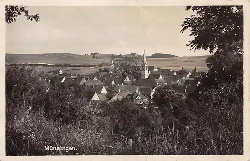 Münsingen Panorama glca.1940 157.603