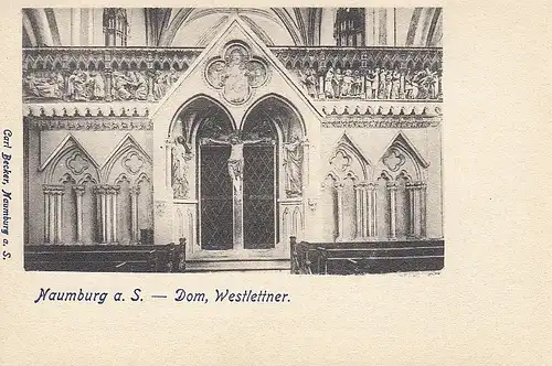 Naumburg (Saale) - Dom Westlettner ngl E0222