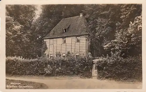 Weimar - Goethes Gartenhaus ngl E0364