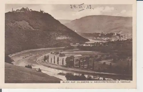 Dilsberg und Neckarsteinach a. Neckar Panorama gl1913 226.010