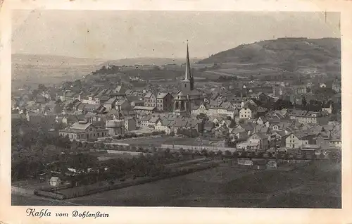 Kahla - Vom Dohlenstein Panorama gl1925 161.562