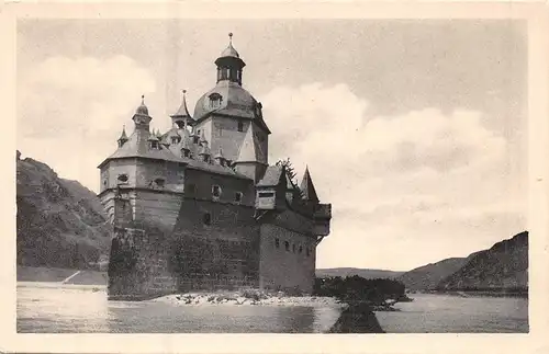 Die Pfalz bei Caub ngl 159.554