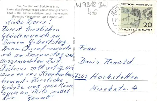 Burkheim a.K. Stadttor gl1969 157.775