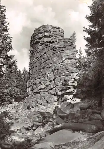 Schierke im Harz Feuersteinklippe gl1975 159.022