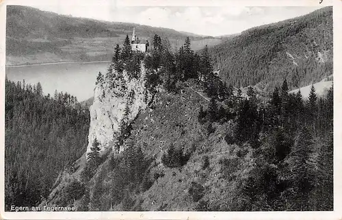 Egern am Tegernsee Blick zur Kirche gl1937 159.735