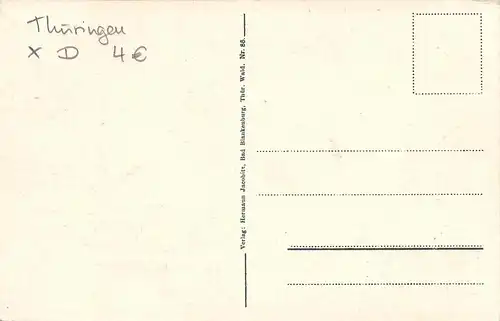 Schwarzatal in Thür. - Wasserfall ngl 158.516