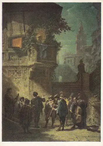 CARL SPITZWEG Spanisches Ständchen ngl E1800