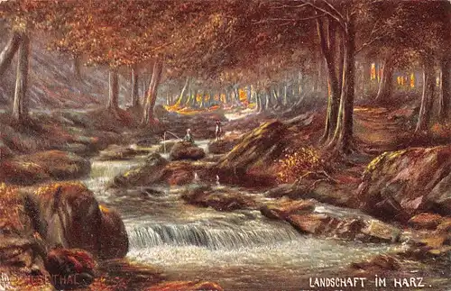 Ilsetal Harzlandschaft Nach Gemälde ngl 158.338