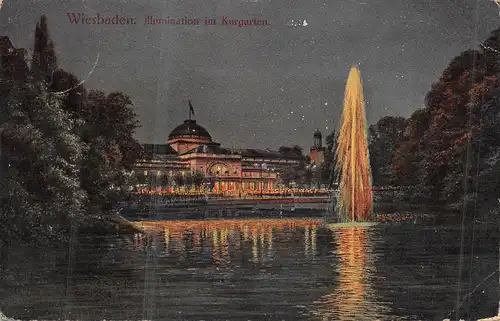 Wiesbaden - Illumination im Kurgarten gl1920 159.587