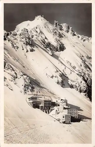 Bayerische Zugspitzbahn Hotel Schneefernerhaus gl1937 159.708