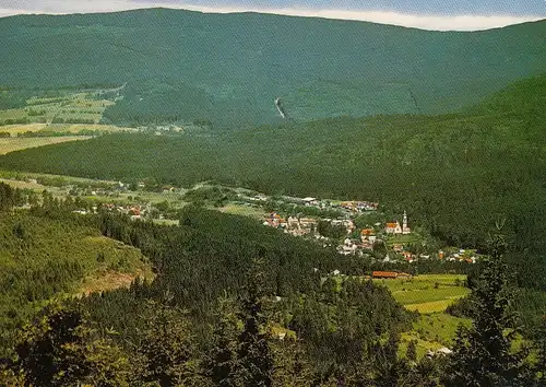 Blick vom Großen Arber nach Bayer. Eisenstein, ngl E1926