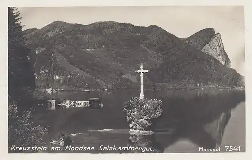 Kreuzstein am Mondsee, Salzkammergut ngl E0259