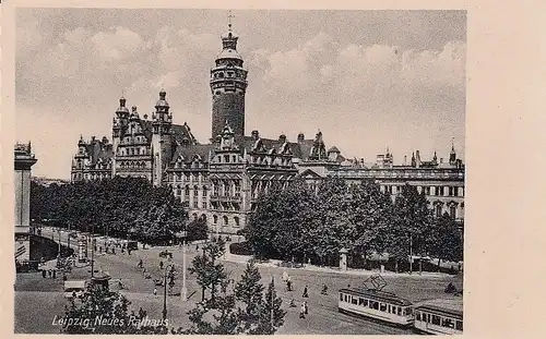 Leipzig Neues Rathaus gl1942 E1936