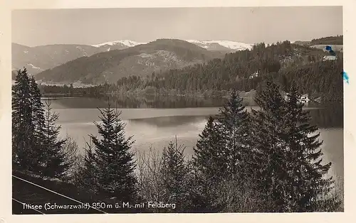 Titisee, Schwarzwald, mit Feldberg ngl E1304