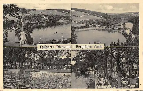 Leichlingen Talsperre Diepental i. Bergischen Land gl195? 162.199