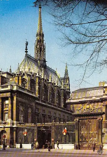 Paris, La Sainte Chapelle du Palais ngl E2781