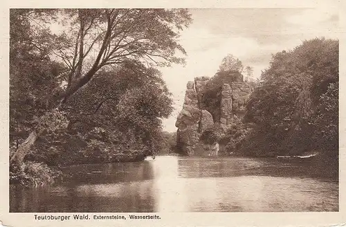 Externsteine im Teutoburger Wald, Wasserseite ngl E0651