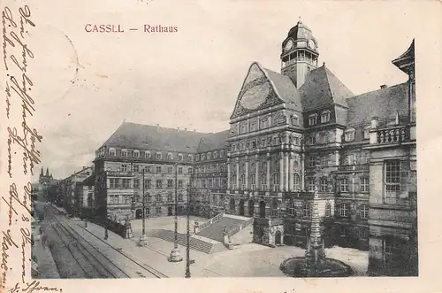 Kassel Rathaus gl1909 160.763