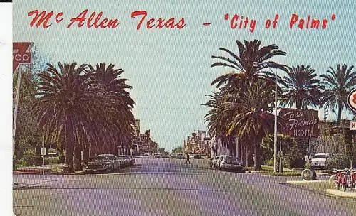 McAllen, Texas, City of Palms ngl E2056