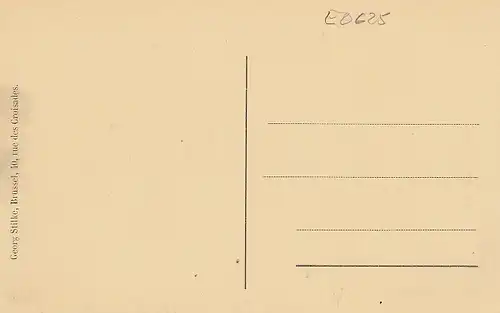 1.WK Garnison Lazarett (Brüssel?) ngl E0625