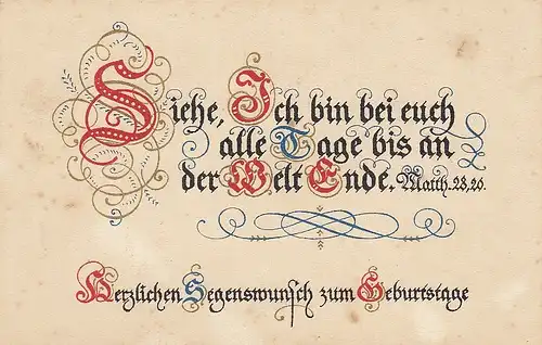 Fromme Geburtstag-Wünsche ngl E0360