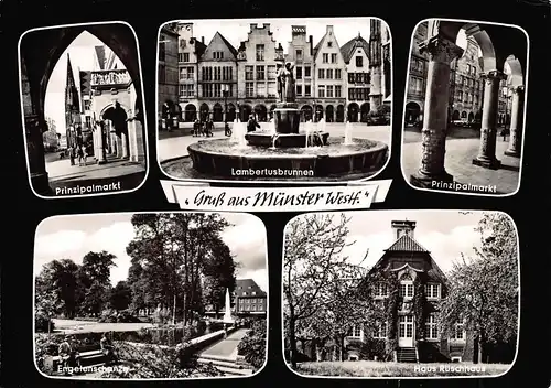 Münster in Westfalen Teilansichten gl1971 160.778