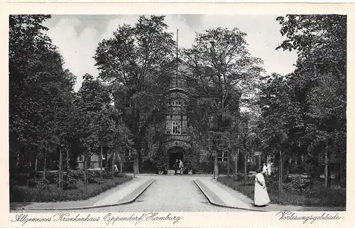 Hamburg-Eppendorf Allg. Krankenhaus Vorlesungsgebäude ngl 161.870