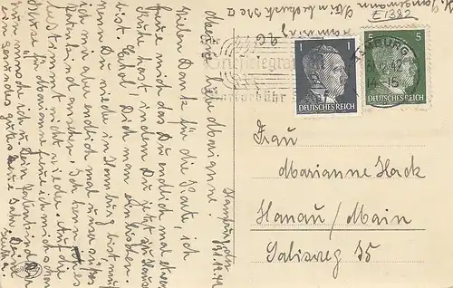 Blick in den Winterwald gl1941 E1382