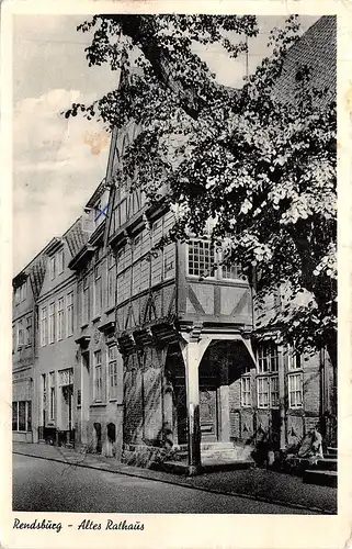 Rendsburg Altes Rathaus gl1956 161.920