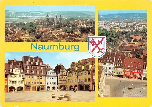 Naumburg (Saale) Teilansichten Wilhelm-Pieck-Platz gl1985 158.841