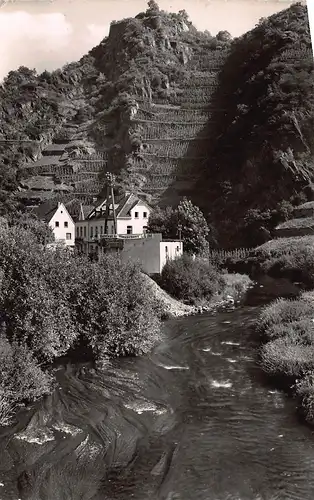 Mayschoß Blick auf die Saffenburg gl1962 160.842