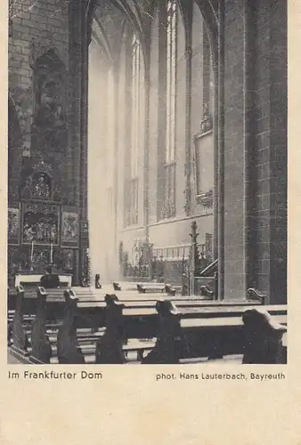 Frankfurt a. M. Dom, Inneres gl1934 E0400