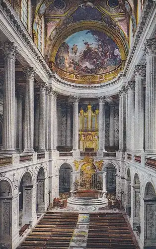 Palais de Versailles, La Chapelle ngl E0712