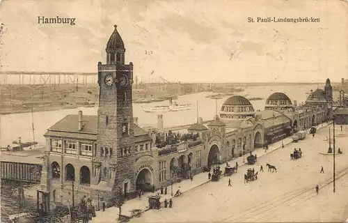 Hamburg - St. Pauli-Landungsbrücken gl1912 159.382