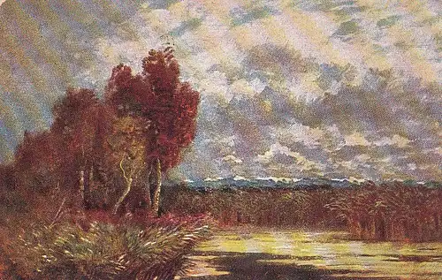 Herbstliche Landschaft glum 1920? E0795