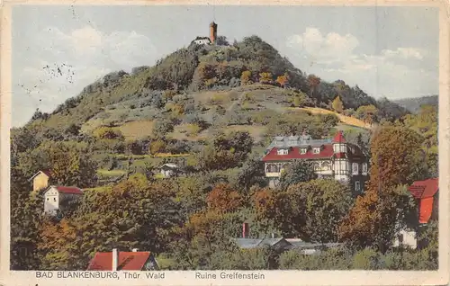 Bad Blankenburg Ruine Greifenstein gl1935 162.556