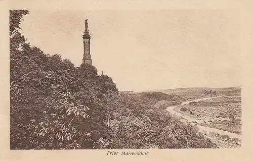 Trier a.d.Mosel, Mariensäule gl1925 E0834