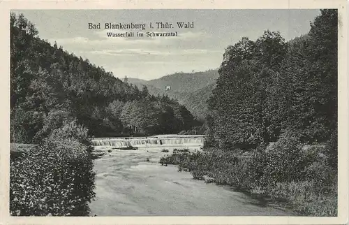 Bad Blankenburg Wasserfall im Schwarzatal ngl 162.562