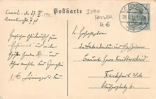Kassel - Orangerie gl1912 159.429