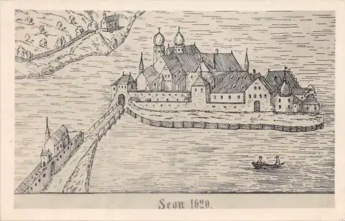 Schloss Seeon - Nach Zeichnung von 1620 ngl 159.190