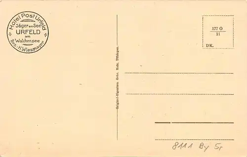 Urfeld am Walchensee Wiesmayers Hotel Post und Jäger am See ngl 162.602