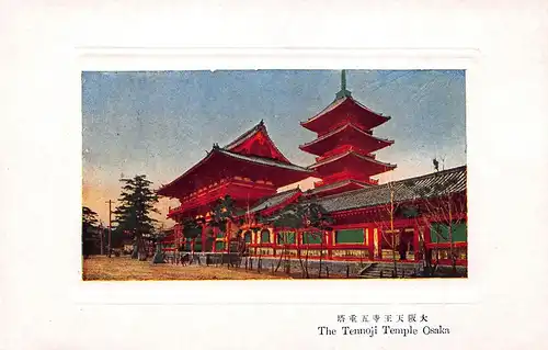 Japan Osaka - The Tennoji Temple ngl 160.368