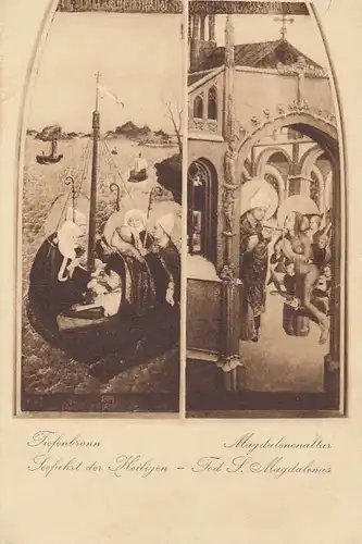 Tiefenbronn, Magdalenen-Altar, Seitenflügel ngl E0537