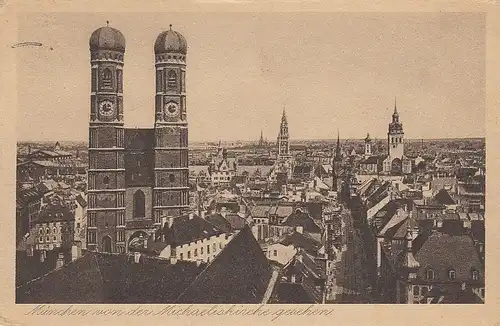 München,von der MIchaelskirche gesehen gl1921 E0547